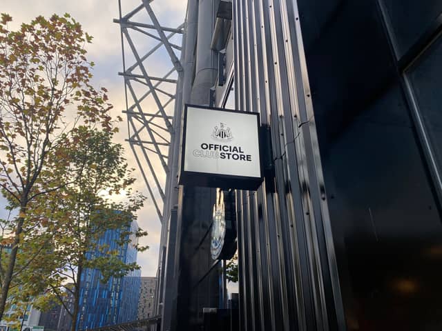 Newcastle United Official club store is now open. 