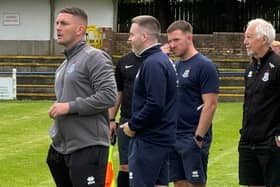 Jarrow manager Kennie Malia (photo Peter Franklin)