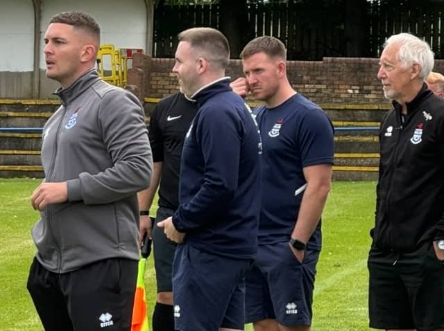 Jarrow manager Kennie Malia (photo Peter Franklin)