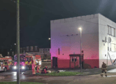 Emergency crews were called to a fire at the former Top Club, in South Shields, on Wednesday afternoon (October 30).