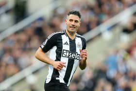 Fabian Schar in action for Newcastle United. 