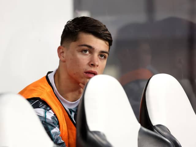 Lewis Miley dropped out of the Newcastle United matchday squad for the West Ham match. 