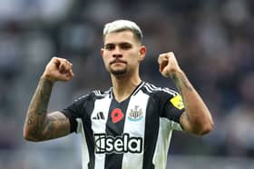 Newcastle United midfielder Bruno Guimaraes