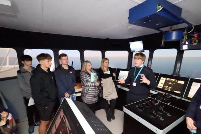 Youngsters were given a tour of the award winning facility on Saturday, November 2.