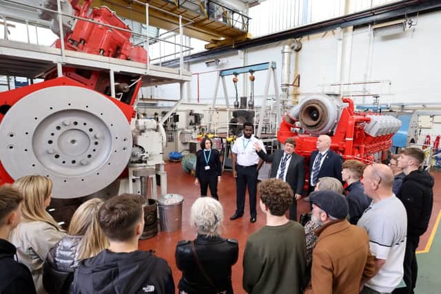 South Shields Marine School has held an open day for budding seafarers.