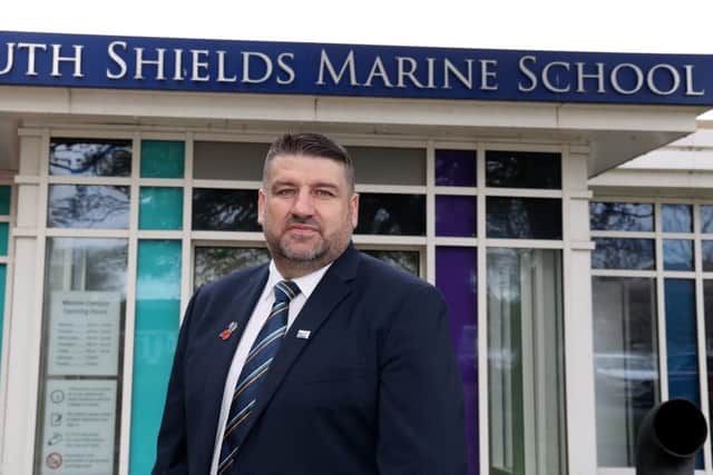 Simon Ashton, South Shields Marine School principal.