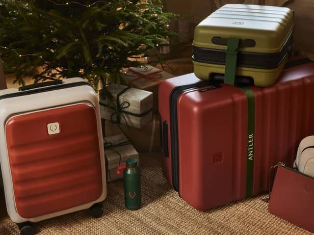Antler is offering big savings on its heritage luggage