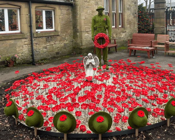The Friends of Hebburn Cemetery have unveiled their Remembrance display for 2024.