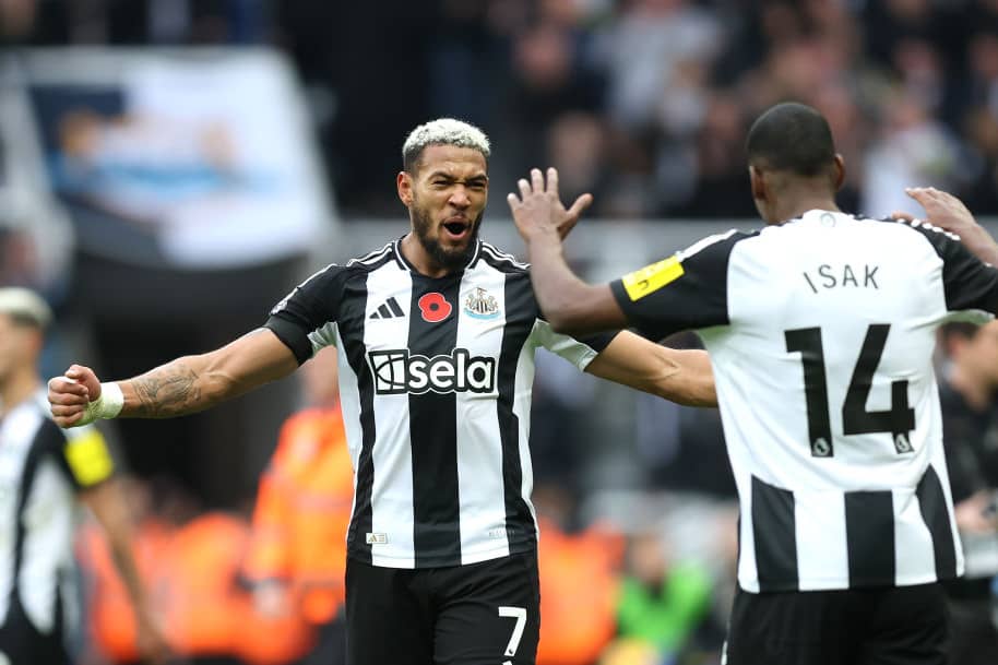 Joelinton is keen to help end Newcastle United's long wait for a major trophy
