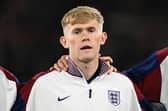 Newcastle United defender Lewis Hall has been called up to the England squad.