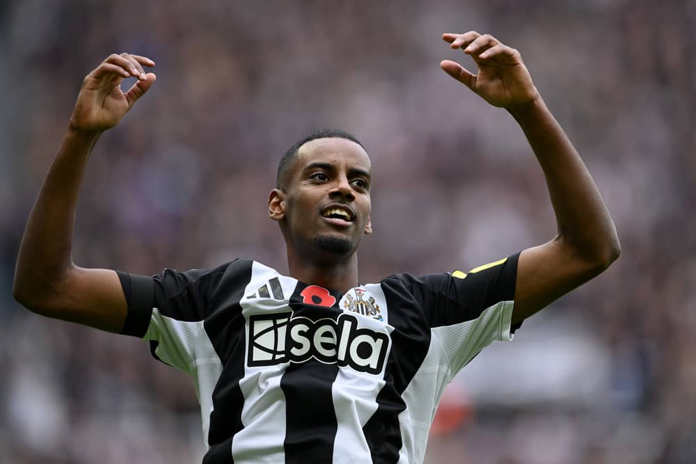 Alexander Isak's match-worn shirt has been made available for auction.
