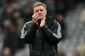 Newcastle United head coach Eddie Howe