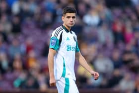 Newcastle United striker Ben Parkinson. 