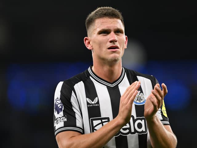 Sven Botman returned for Newcastle United.