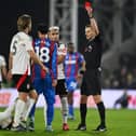 Crystal Palace's Daichi Kamada is set to miss the clash against Newcastle United after being sent off v Fulham