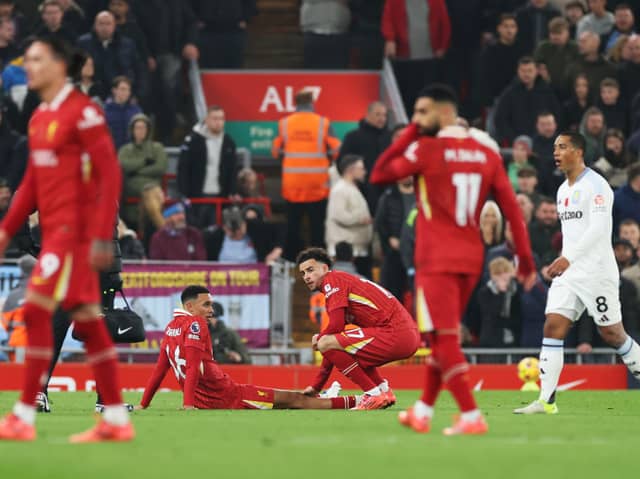 Liverpool defender Trent Alexander-Arnold suffered an injury against Aston Villa at the weekend but is expected to be fit enough to face Newcastle United next month.