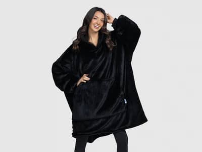 The Oodie All Black range is half price for Black Friday