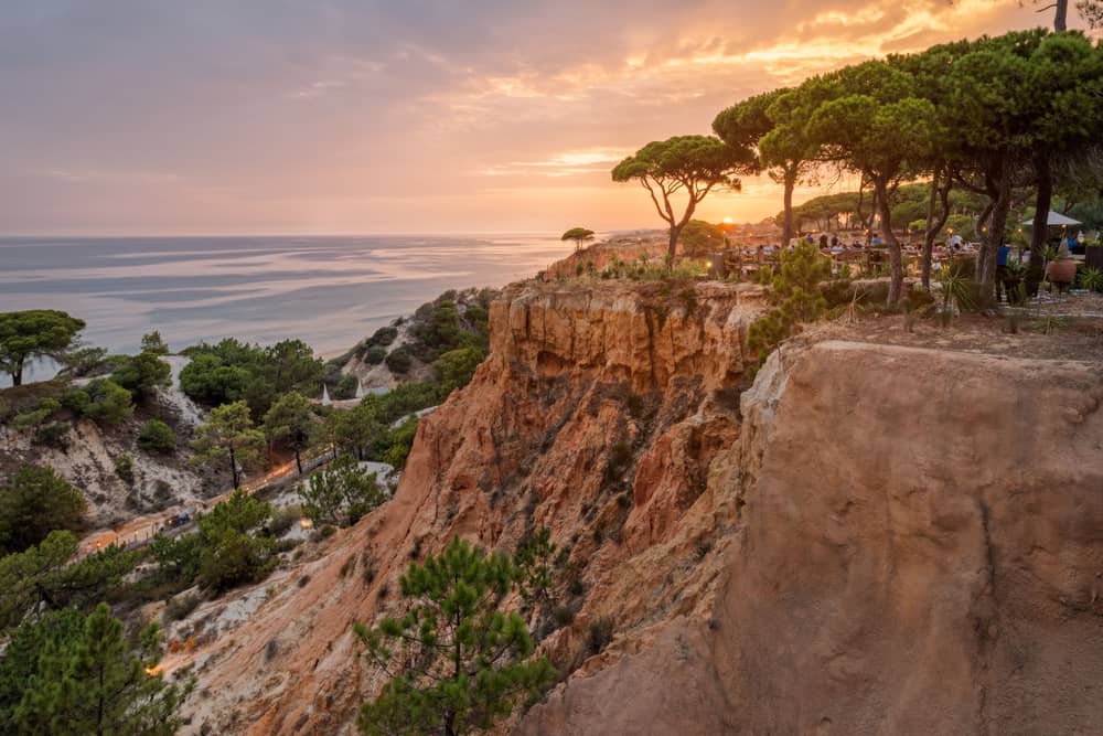 The sunsets at Pine Cliffs are unmissable and it is obvious how the resort got its name.