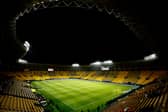 A general view inside the stadium prior to the Saudi Pro League match between Al-Nassr and Al-Shabab at King Saud University Stadium on August 29, 2023 in Riyadh, Saudi Arabia. (Photo by Francois Nel/Getty Images)