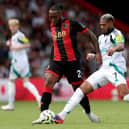 Bournemouth winger Antoine Semenyo in action against Newcastle United in August.