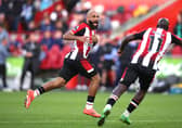 Brentford winger Bryan Mbeumo