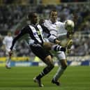 Kieron Dyer joined Newcastle United from Ipswich Town in 1999. 