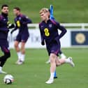 Newcastle United defender Lewis Hall could make his England debut tonight. 
