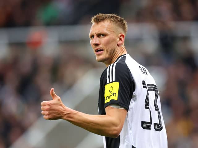 Newcastle United defender Dan Burn