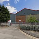 The former Biffa Unit, on the Simonside Industrial Estate.