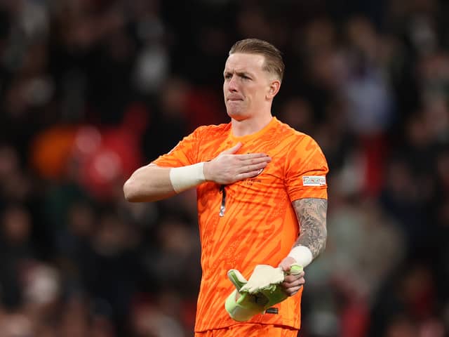 Jordan Pickford, Everton and England goalkeeper. 