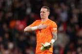 Jordan Pickford, Everton and England goalkeeper. 
