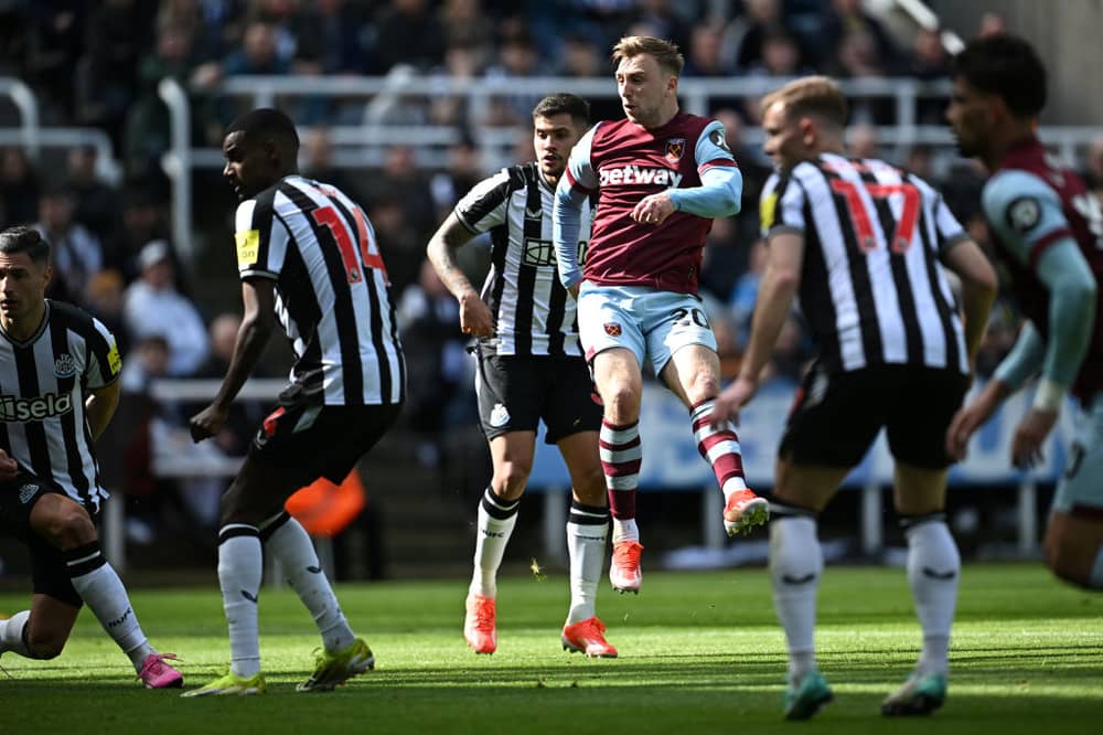 West Ham forward Jarrod Bowen