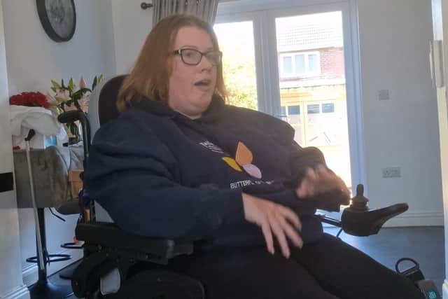 Tara Mackings who spoke to the Sunderland Echo to share her story for the Wearside Echoes podcast.