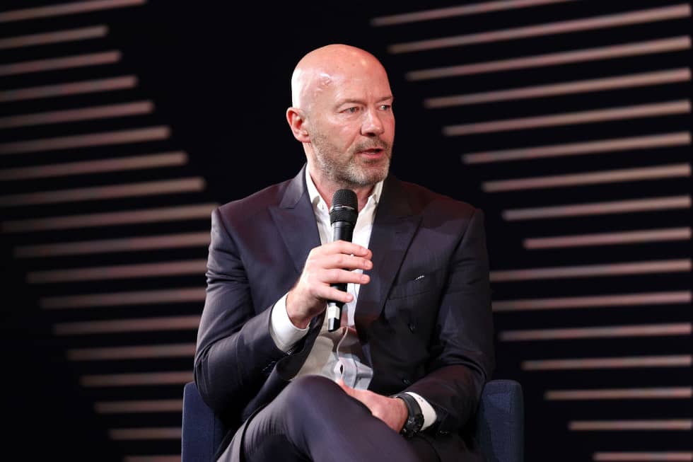 Newcastle United's all-time record scorer Alan Shearer