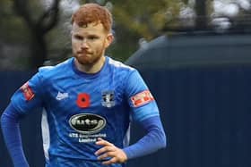 Hebburn Town defender Tom Devitt has joined Dunston UTS on a permanent deal (photo Dunston UTS)