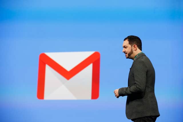Google Mail logo. Photo: Stephen Lam/Getty Images