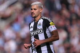 Newcastle United midfielder Bruno Guimaraes
