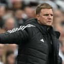 Newcastle United head coach Eddie Howe