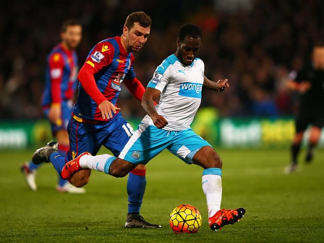 Vurnon Anita in action for Newcastle United