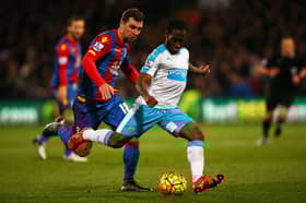 Vurnon Anita in action for Newcastle United