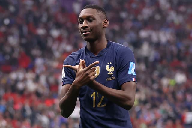 Randal Kolo Muani was part of the France team which reached the final of the 2022 World Cup. (Getty Images)