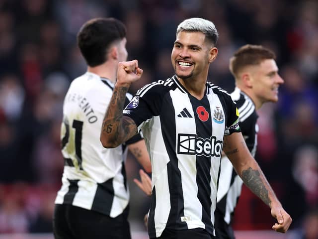 Bruno Guimaraes has reacted to speculation linking him with a move away from St James' Park.