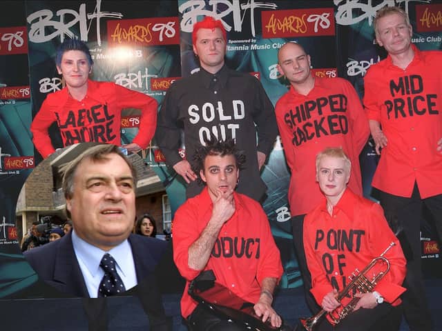 The late John Prescott and the 'fracas' that occurred at the 1998 BRIT Awards. The former deputy prime minister has died at the age of 86 overnight. 