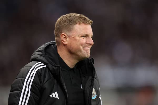 Newcastle United head coach Eddie Howe