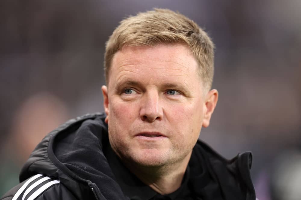 Newcastle United head coach Eddie Howe