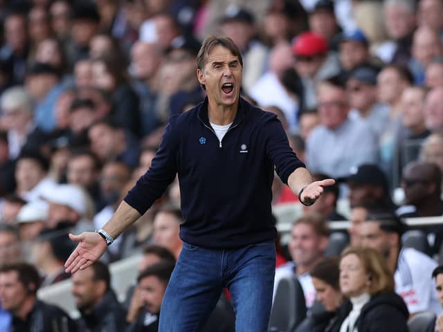 Julen Lopetegui is under-pressure to turn West Ham's results around after a poor run of form.