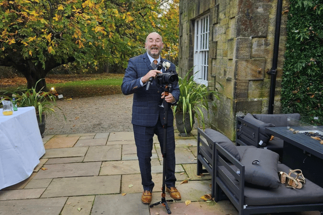 Martin, a keen photographer and videographer, was even on hand to record the day's events.