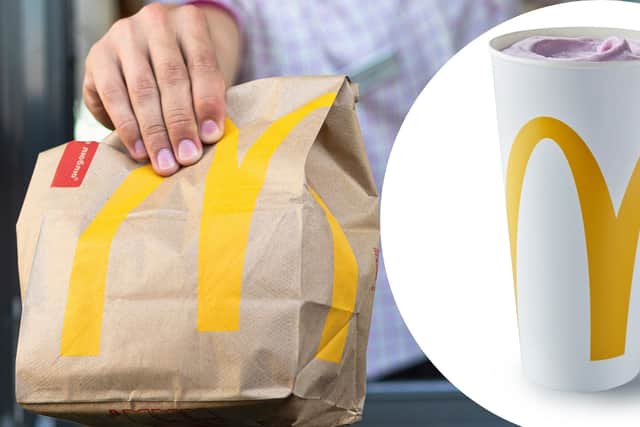 Grimace Shake makes return to McDonald’s for two weeks only (Photo: Adobe/McDonald's)