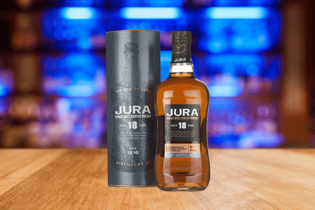 Jura 18 is a classic smoky whisky