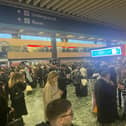 A packed London Euston station is a familiar sight to regular commuters